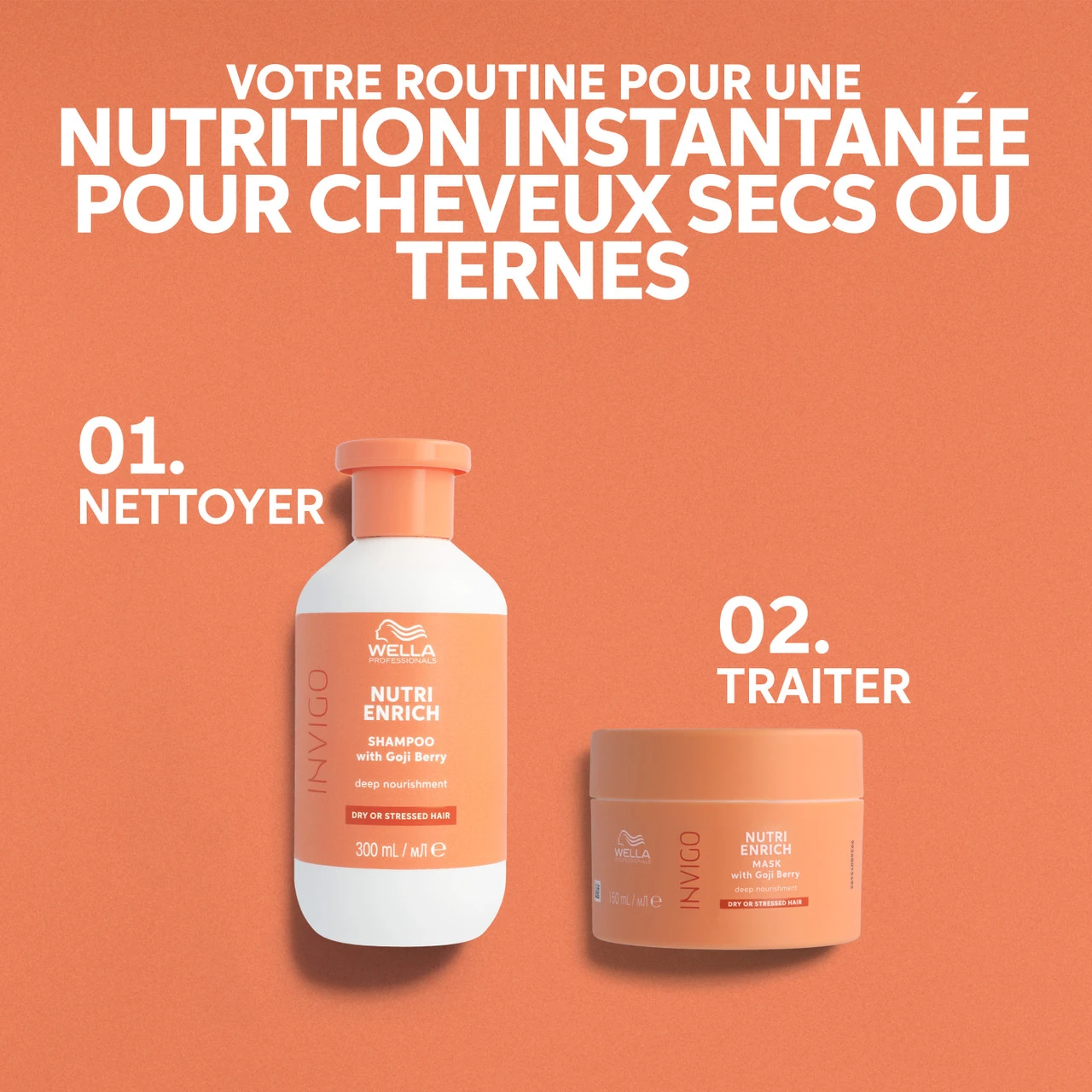 Shampooing Nutri Enrich Invigo Wella 1000ml – Image 6