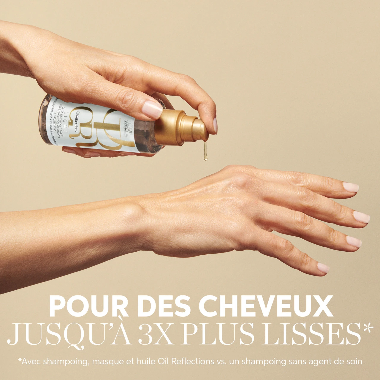 Huile Révélatrice Light Oil Reflections Wella 100ml – Image 2