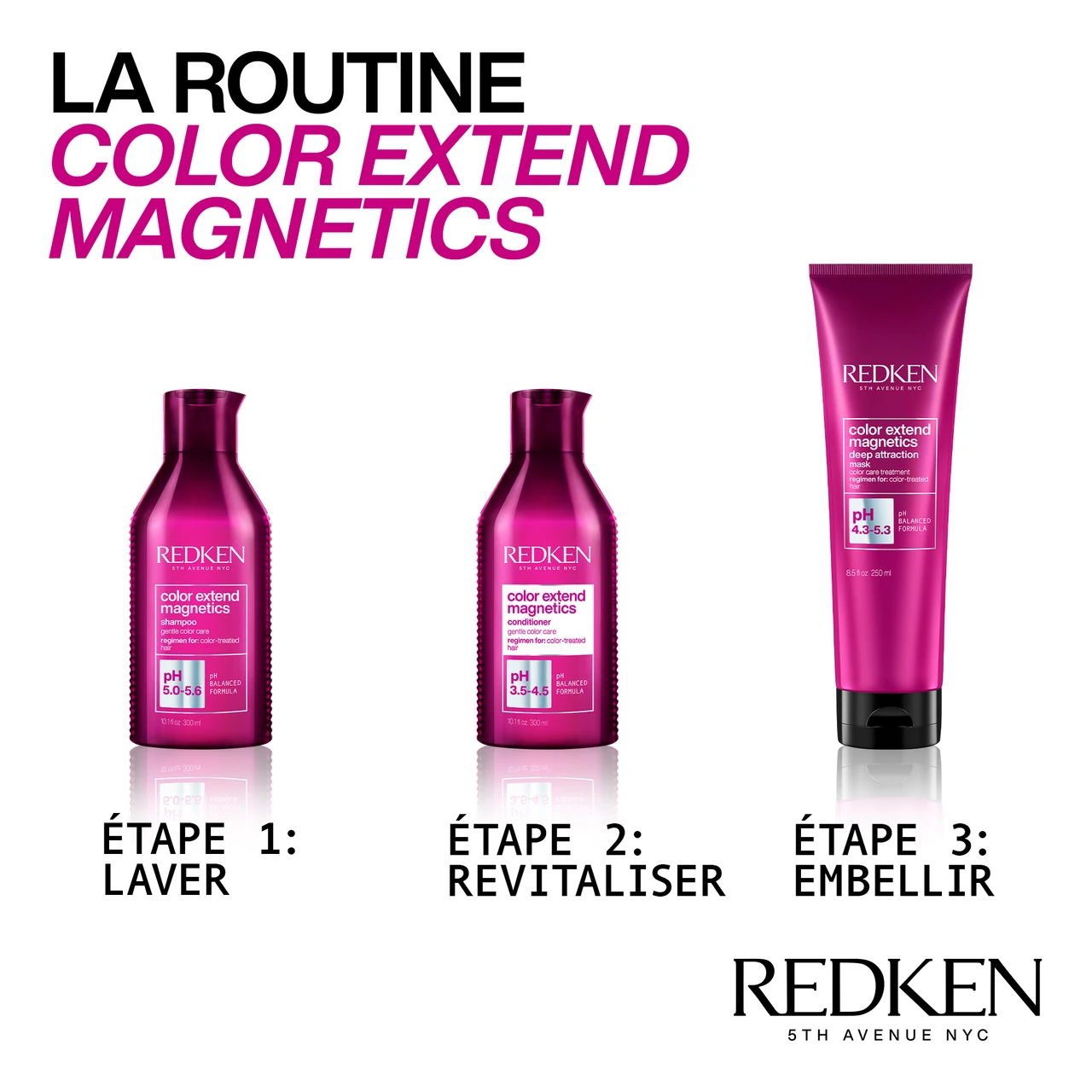 Shampooing Color Extend Magnetics Redken 300ml – Image 5