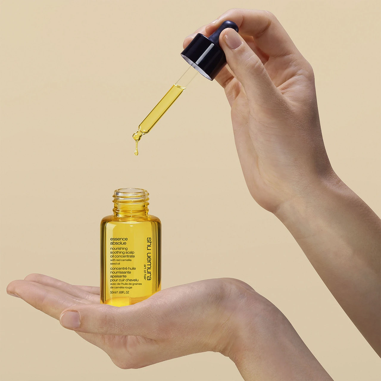 Concentré Huile Nourrissante Apaisante Essence Absolue Shu Uemura 50ml – Image 4