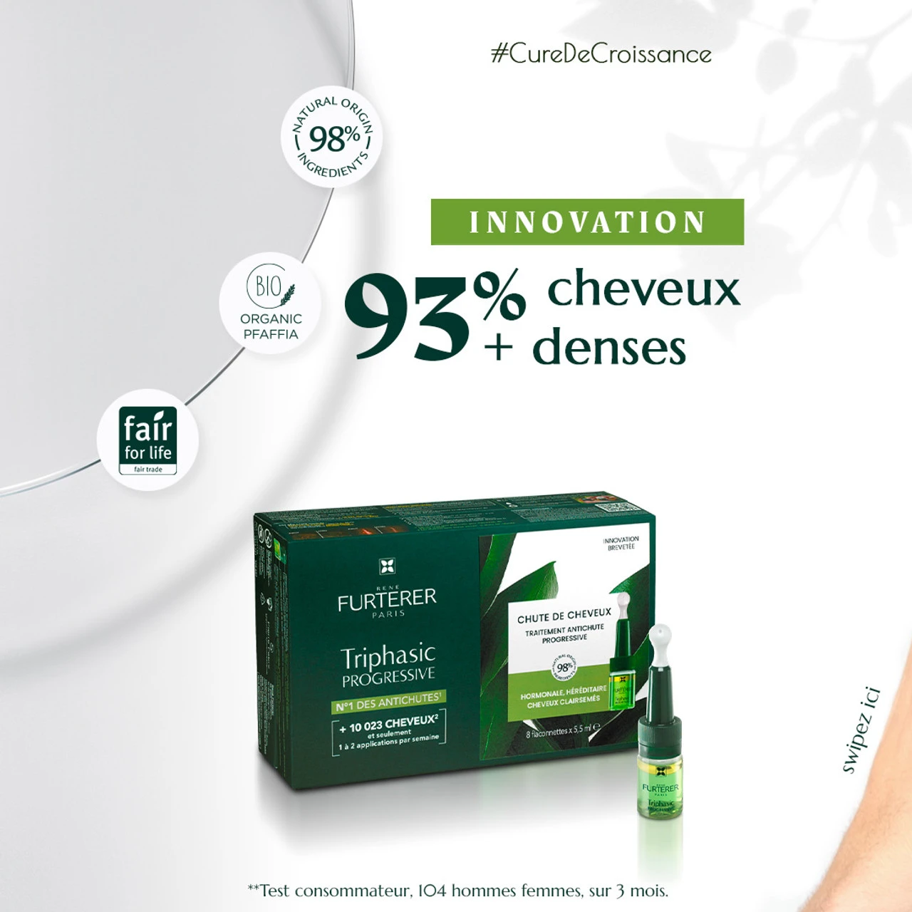 Sérum Antichute Triphasic Progressive René Furterer X16 – Image 4