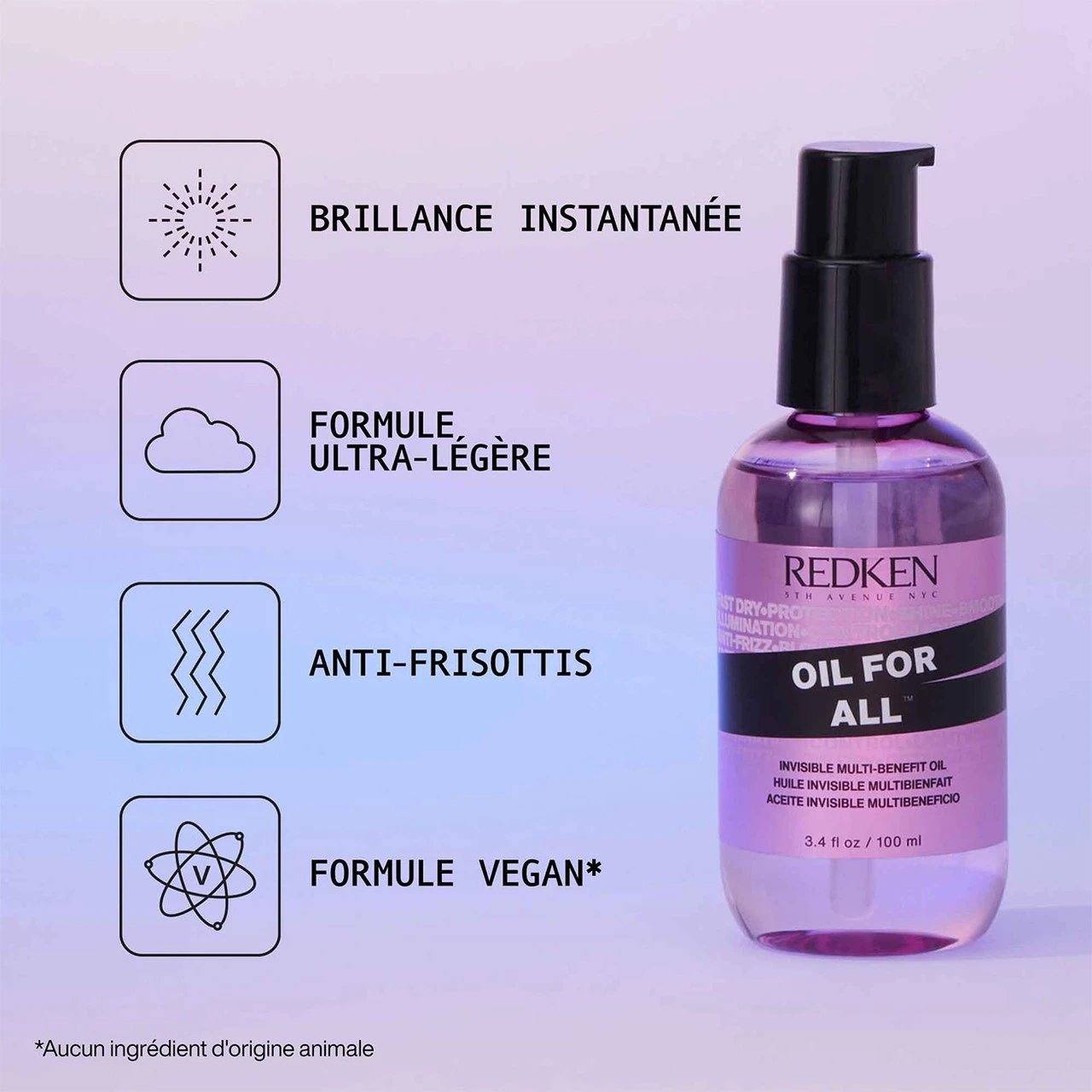 Huile Invisible MultiBienfait Redken 100ml – Image 2