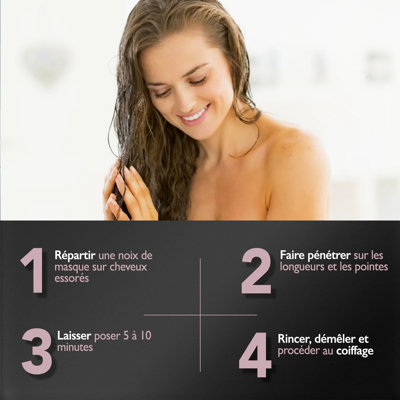 Masque Keratin Glow Essentiel Eugène Perma 150ml – Image 3